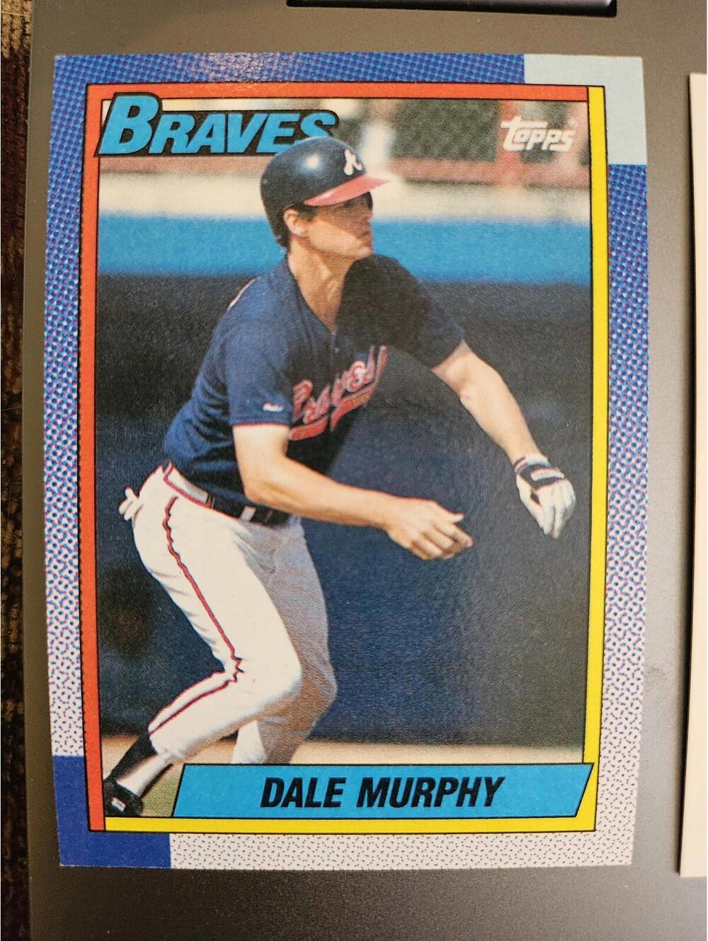 1990 Topps Dale Murphy Atlanta Braves #750